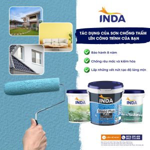 Tác dụng của sơn chống thấm lên công trình